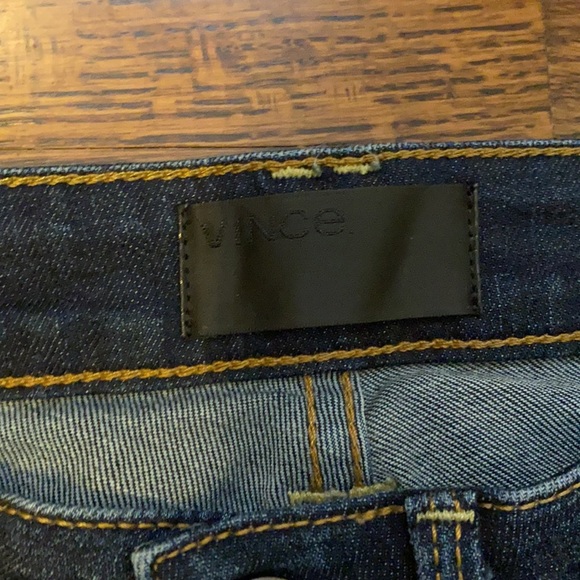Vince. Dark Wash Skinny Jean - Picture 2 of 6